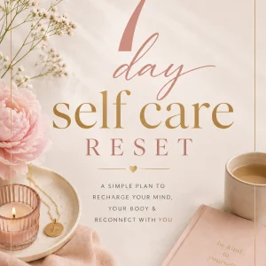 7 Day Self Care Reset Guide Cover